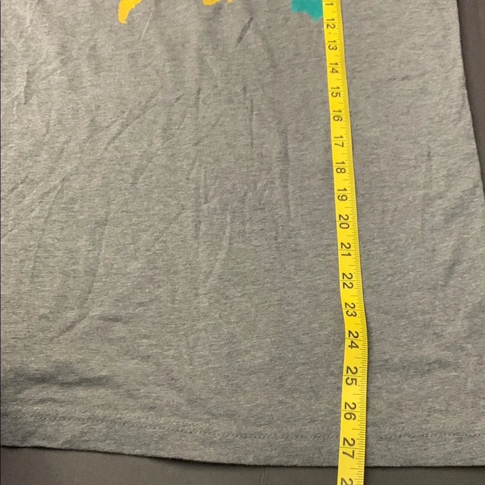 3/$20✨ Love Crosses Ocean World Map Bella Canvas Dark Gray Tee - Picture 5 of 5